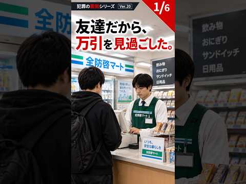 No.20 友達だから万引を見逃した