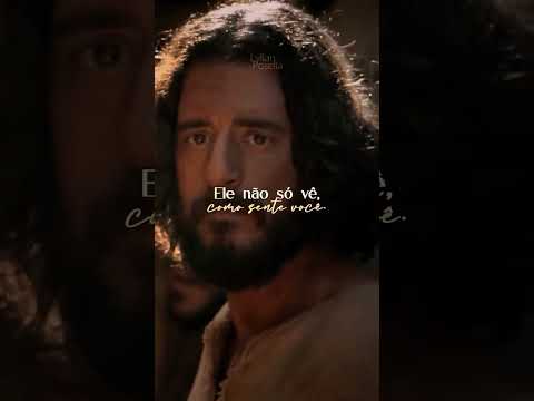 Jesus não só te vê, Ele sente você. #jesus #thechosen #cristinamel