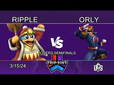 Tripoint Smash 227 - Losers Semifinals - Ripple(King Dedede) Vs. ORLY(Captain Falcon)