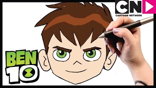 Download lagu Ben 10 Drawing | How to Draw Ben 10 and More! | Cartoon Network mp3