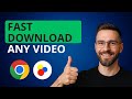 How To Download Videos From Any Website On Chrome Easy 1 Minute Method