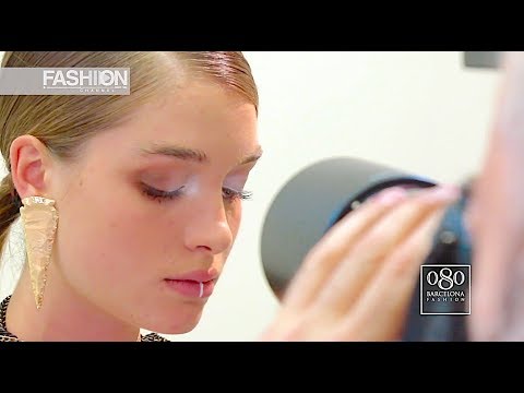 ELENA ESTAUN Backstage 080 Barcelona Fashion Week Spring Summer 2018 - Fashion Channel