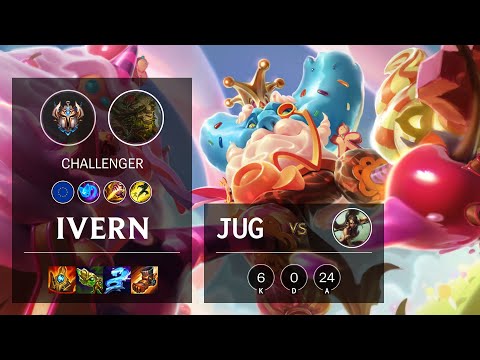 Ivern Jungle vs Nidalee - EUW Challenger Patch 11.11
