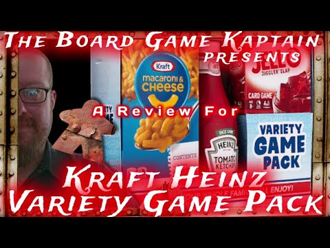 The Board Game Kaptain's review for Kraft Heinz Variety Game Pack