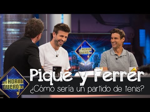 ¿David Ferrer daría una gran paliza a Gerard Piqué jugando al tenis? - El Hormiguero 3.0