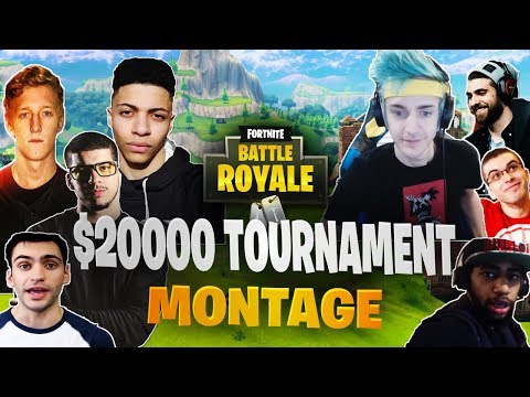 Keemstar $20,000 YouTuber/Streamer Friday Fortnite Tournament Montage