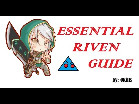 Essential Riven Combos  (with Notations and SLOW MOTION!)