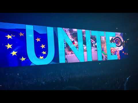 U2 opening-Manchester oct 19th, 2018