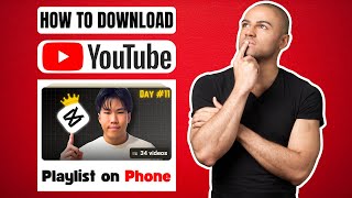 How To Download YouTube Playlist Videos On YouTube App 2024