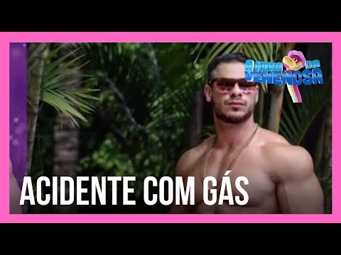 Leo Stronda sofre grave acidente dentro de casa