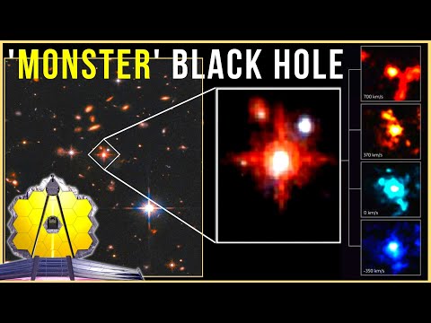 MASSIVE!! Webb Sees a Cluster of Galaxies Feeding a Quasar