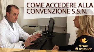 Come accedere alle cure termali in regime di convenzione S.S.N.