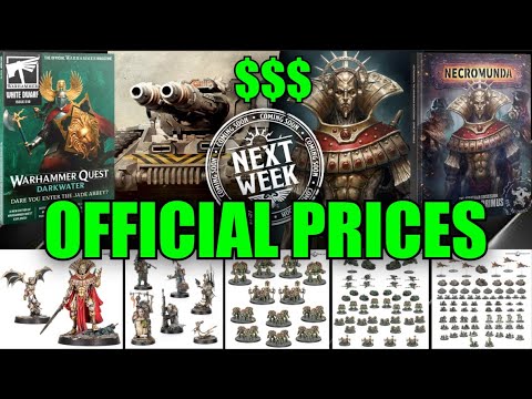 MASSIVE Necromunda & Warhammer Legions Imperialis RELEASE Week!! Plastic & Books Incoming #Warhammer
