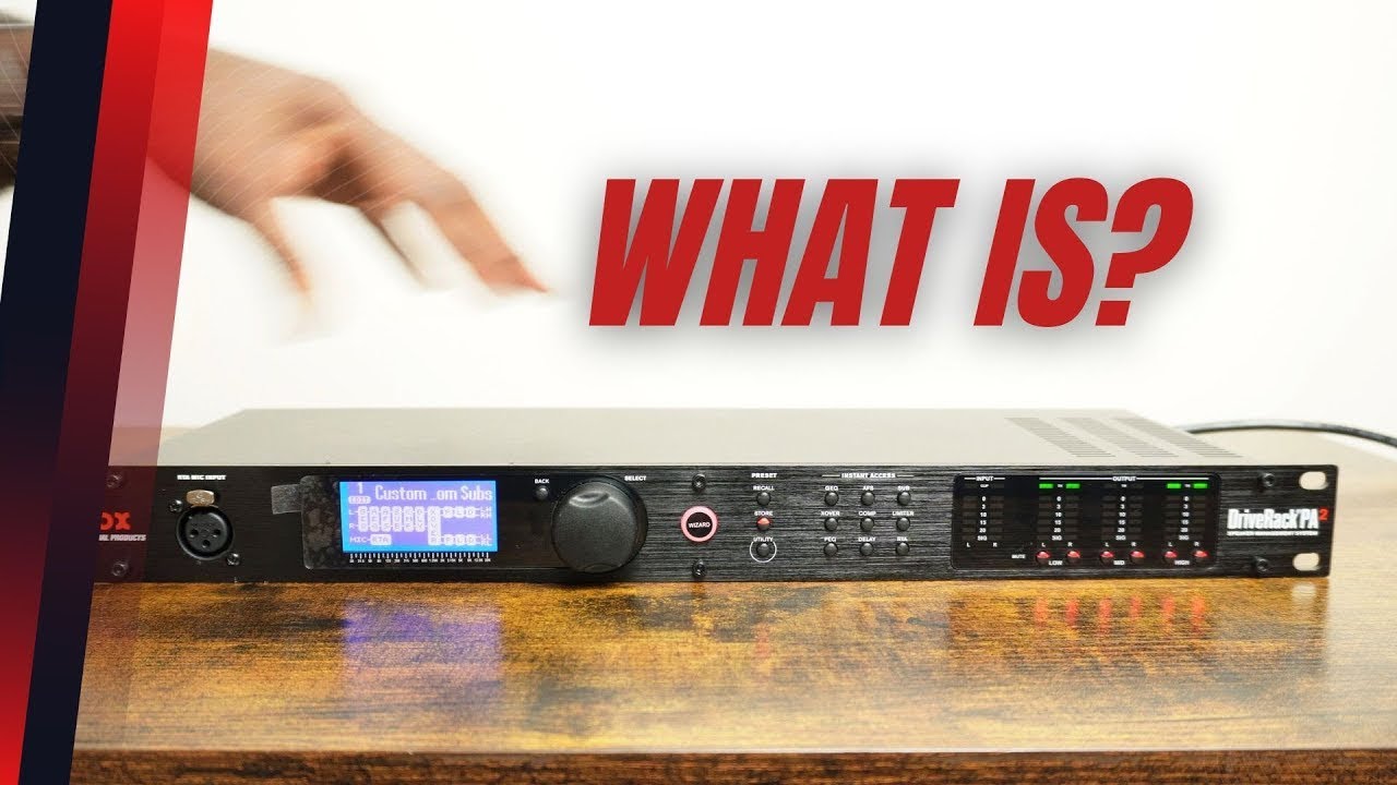 How to use dbx DriveRack PA2 - Part 1: Overview