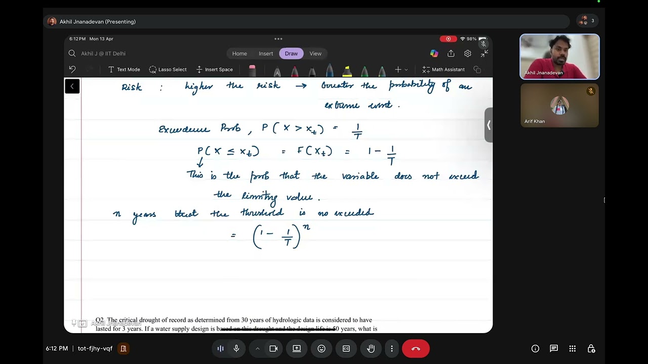 Engineering Hydrology | NPTEL Problem Solving Session | Week 12