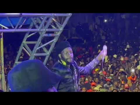 Winky D performimg at Castle 2022