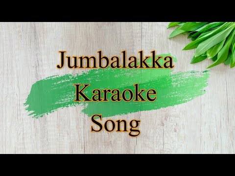 Jumbalakka Karaoke Song | En Swaasa Kaatre | A.R.Rahman