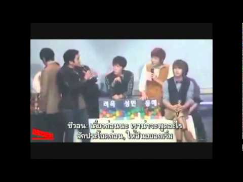 [Thaisub]Who will Donghae choose between Eunhyuk and Siwon ?