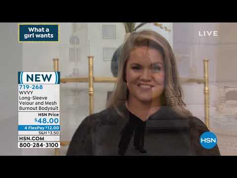 WVVY LongSleeve Velour and Mesh Burnout Bodysuit