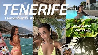 TENERIFE VLOG🌴☀️ ​1 semana de vacaciones en la isla | Planes, restaurantes, playas & mucho más ​🌺​