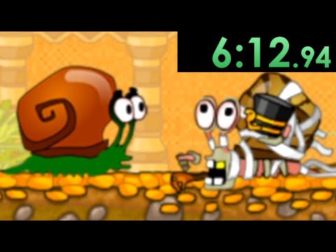 So I got the world record in Snail Bob 3...