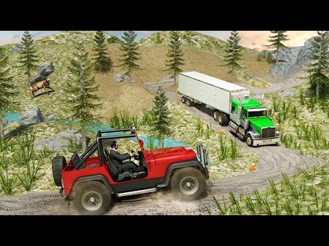 Off-road Jeep Prado Driving - Truck Driver Simulator 2021 - android Gameplay