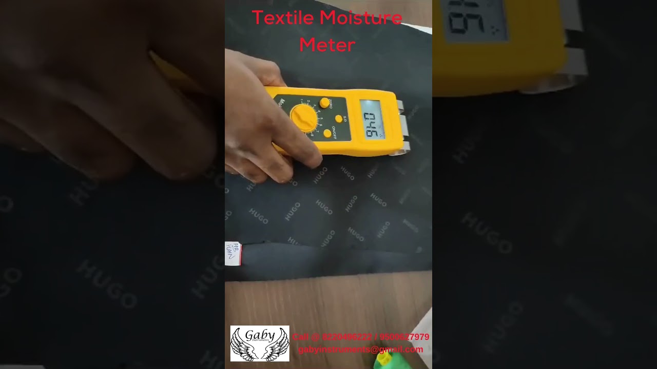 Textile Moisture Meter