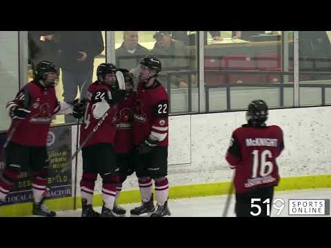 GOJHL Playoffs (Game 4) - Cambridge RedHawks vs Listowel Cyclones