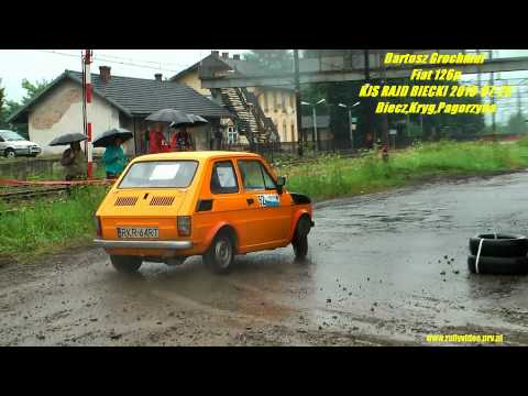 Bartosz Grochmal Fiat 126p KJS RAJD BIECKI 2010-07-25 Biecz