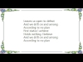 Broadcast - According to No Plan Lyrics