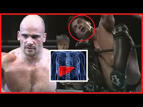 Bas Rutten breaks opponent's LIVER with BARE HANDS! (Bas Rutten vs Jason DeLucia)