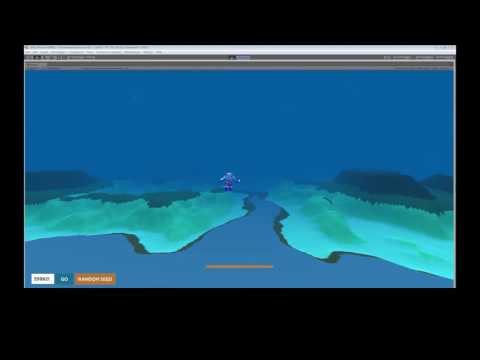 Infinite Procedural Terrain Generation with Biomes in Unity