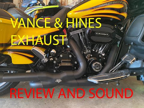 Vance & Hines Power Duals Head Pipes and 450 Titan Slip-On Mufflers