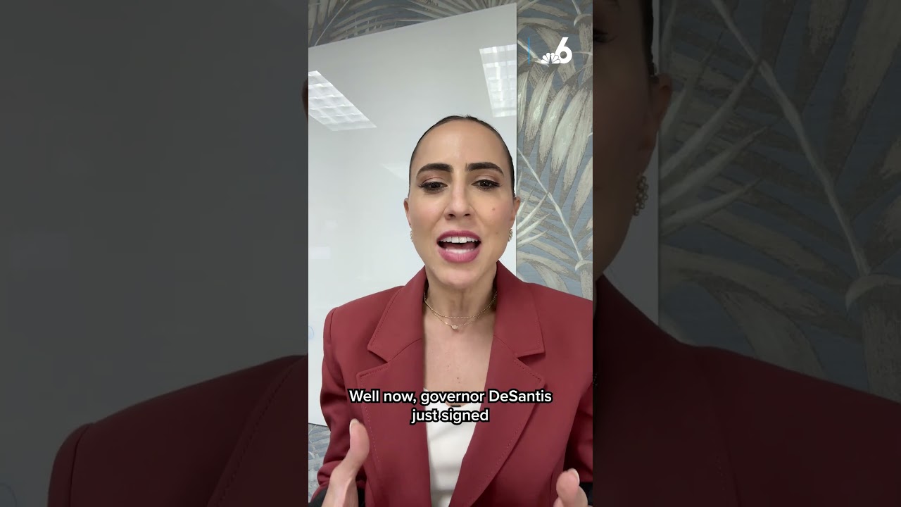 Florida bill clarifying license plate frame law signed by DeSantis