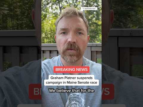 BREAKING: Graham Platner suspends campaign in Maine Senate race