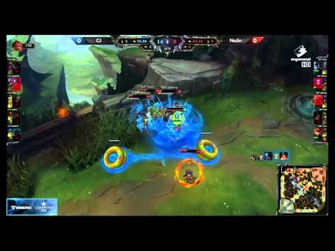 CJ vs NaJin LCK Champions Summer Split 2015 W9D1 CJ Entus vs NaJin emFire Game 1 Highlights