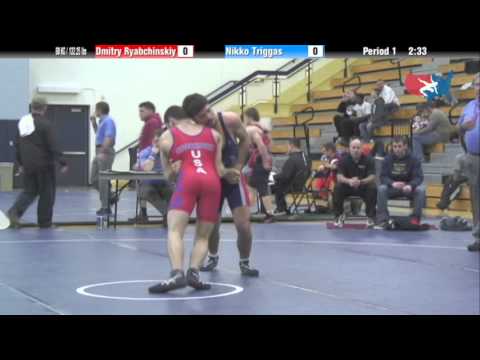 GR 60 KG / 132.25 lbs - Dmitry Ryabchinskiy vs. Nikko Triggas