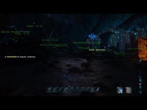 ARK: Survival Evolved |Aberration |taming a BARYONYX