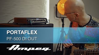Video thumbnail for Ampeg | Portaflex PF-500 DI OUT | Soul by Ampeg