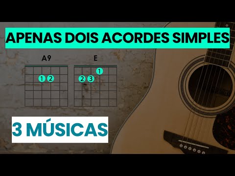 3 músicas fáceis com APENAS 2 acordes no violão | Profº Gabriel Rodrigues