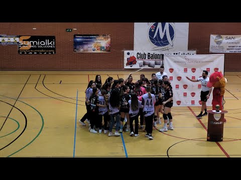 Balonmano sector cadete femenino Parla vs Pinto.