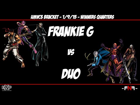 FNF 1-9-15 - UMVC3 - Frankie G vs. Duo - Winners Quarters