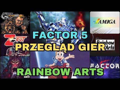 Borsuk Retro Gry TV: AMIGA - Przegląd Gier Wydawcy RAINBOW ARTS i Developera FACTOR 5 - #3