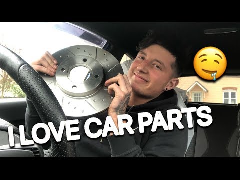 MY FIESTA ST GETS DRILLED AND GROOVED BRAKE DISCS [INSTALL VIDEO]