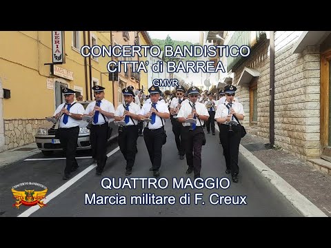 QUATTRO MAGGIO, marcia militare - Concerto Bandistico Città di Barrea