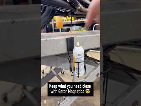 Video: Gator Magnetics Magnetic Cup Holder for Garage Storage video thumbnail