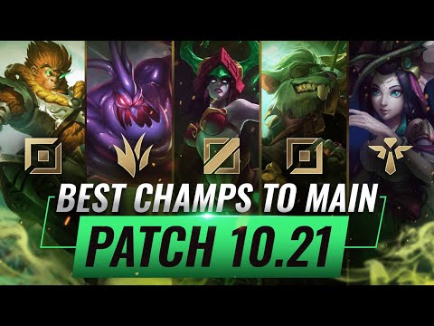 3 BEST Champions To MAIN For EVERY ROLE in Patch 10.21 - League of Legends Season 10