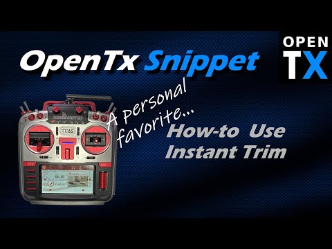 OpenTx Snippet • How-to Use OpenTx Instant Trim