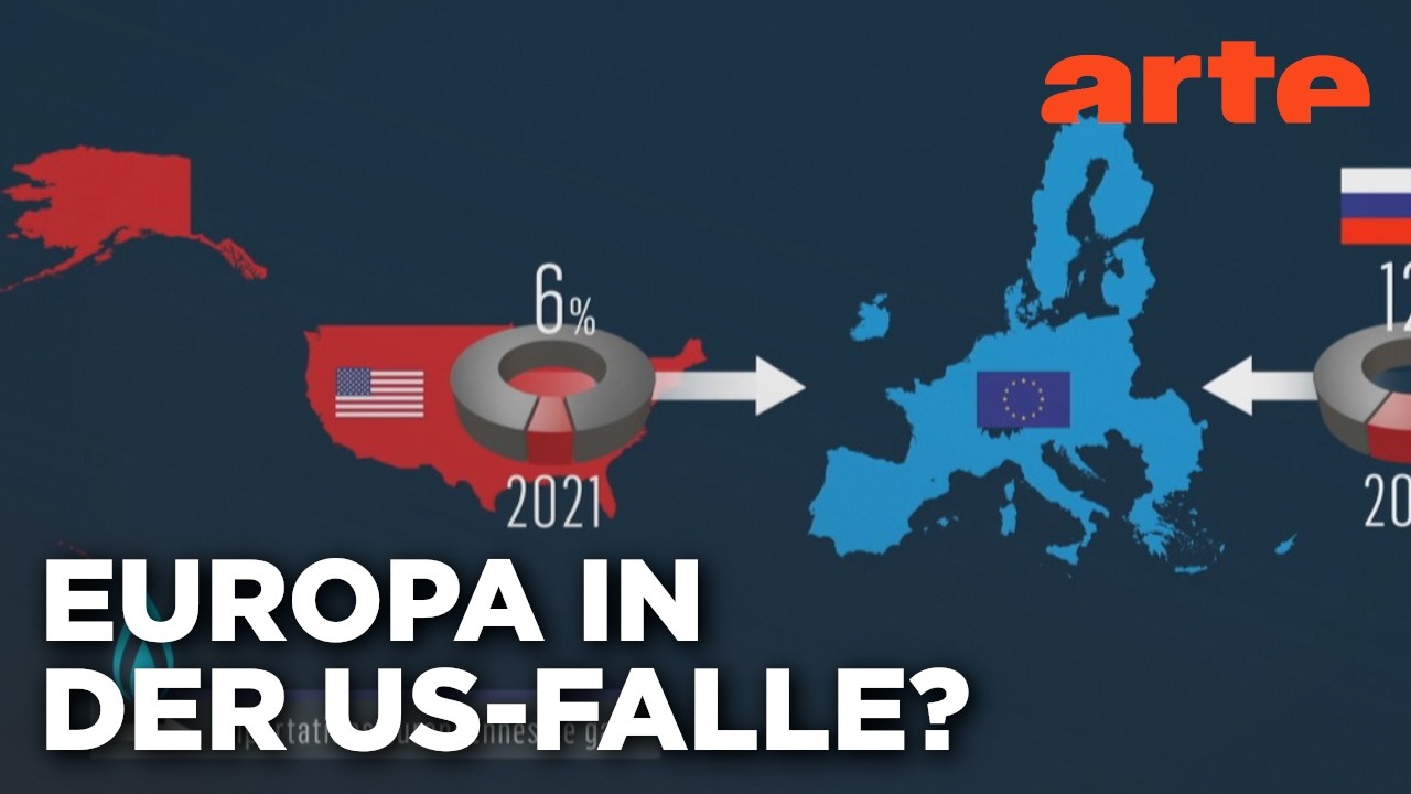 EU und die USA: Welche Abhängigkeiten? | Mit offenen Karten | ARTE Video-Thumbnail von YouTube
