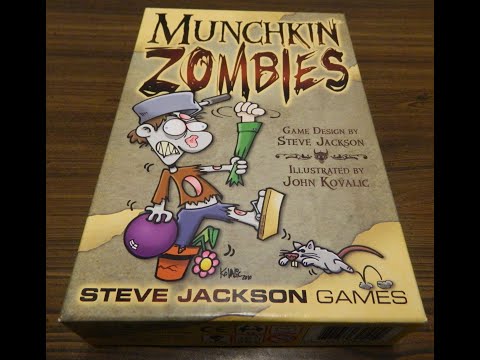 Munchkin Zombies Deluxe - YouTube Video